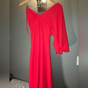 Zara Elegant Red Women's Dress
